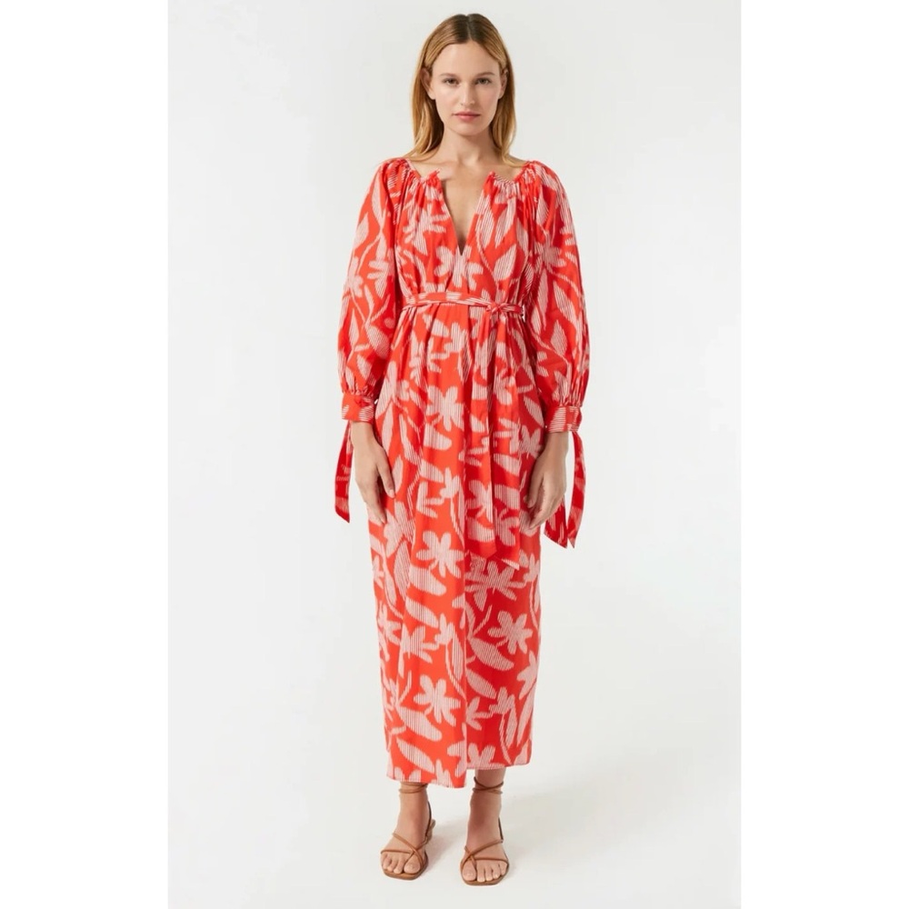 RHODE Annie Dress in Optical Floral